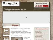 Tablet Screenshot of colstripinnandsuites.com